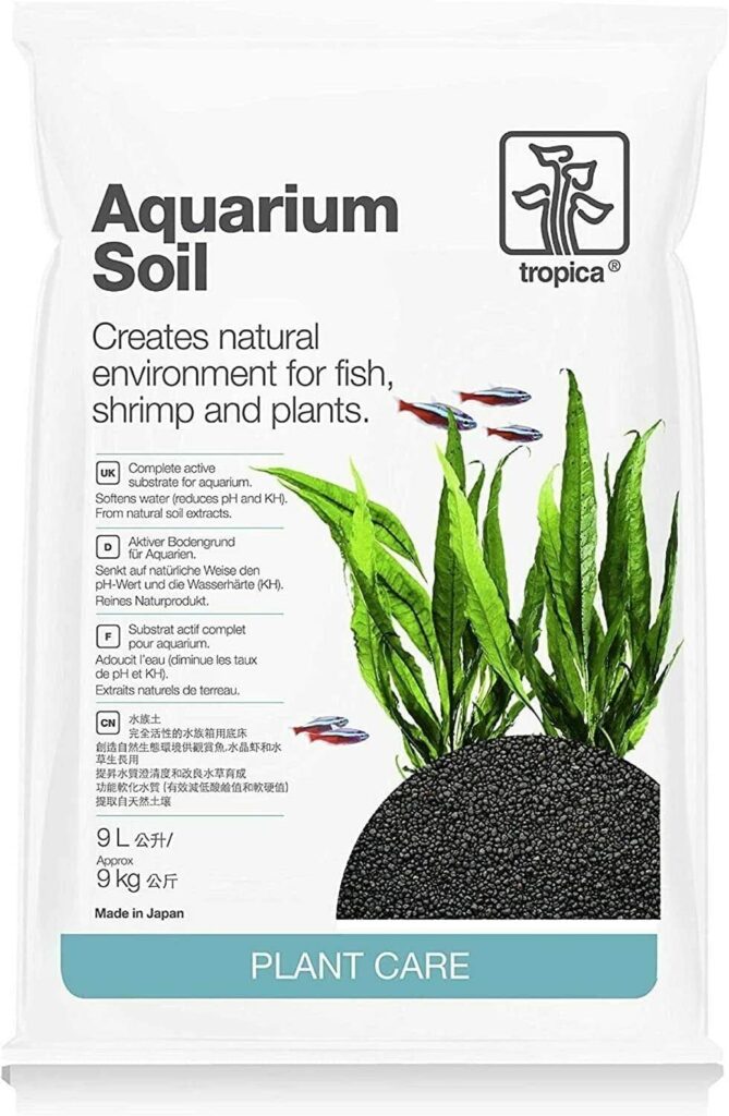substrate for guppy fish tank