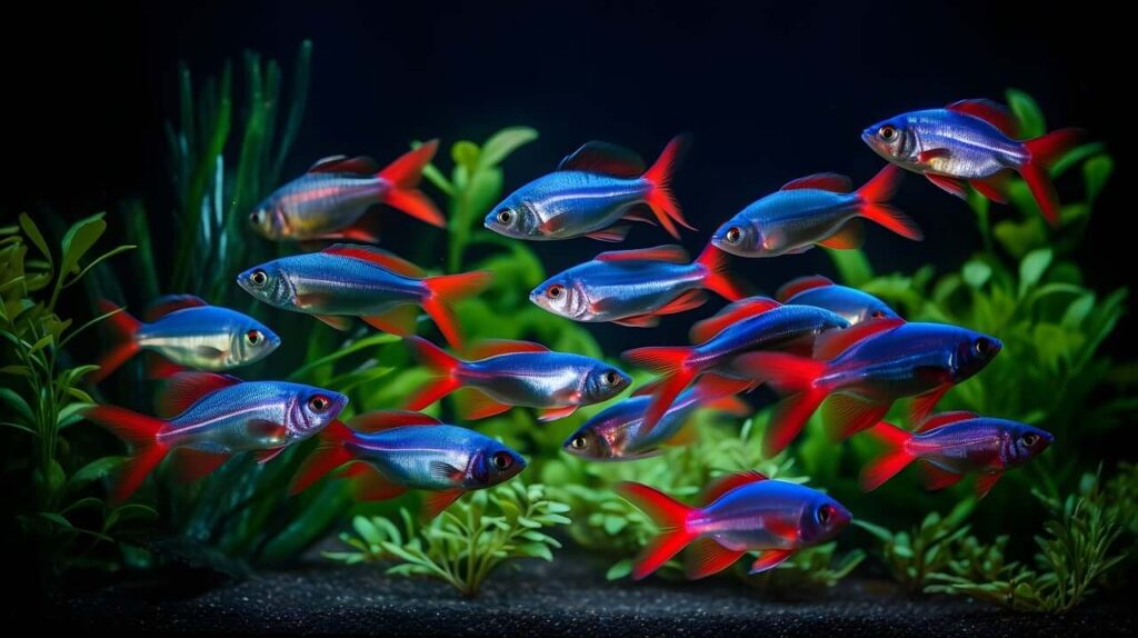 Tetra Fish Tank pH Levels: A Comprehensive Guide for Aquarium Enthusiasts Neon tetras school 